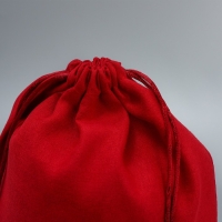 Мешочек подарочный замшевый &laquo;Сердце&raquo;, 20 х 30 см +/- 1.5 см