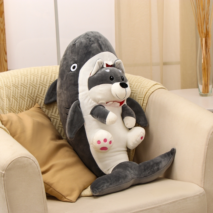 Мягкая игрушка &laquo;Собака-акула&raquo;, 70 см