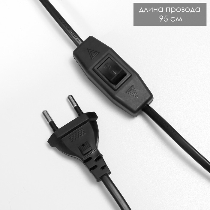 Настольная лампа "Граффити" Е14 15Вт красный RISALUX