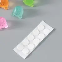 Сувенир эпоксидная смола флюоресцентный "Зайчики" набор 6 шт 1,7х1,8х2 см