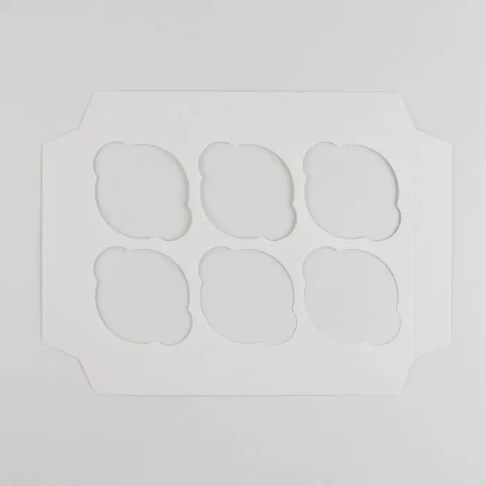 Коробка для капкейков, кондитерская упаковка, 6 ячеек &laquo;Для тебя&raquo;, 23 х 16 х 10 см