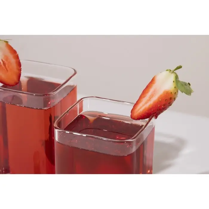 Набор стаканов стеклянных &laquo;Квадро&raquo;, 2 предмета: 350 мл