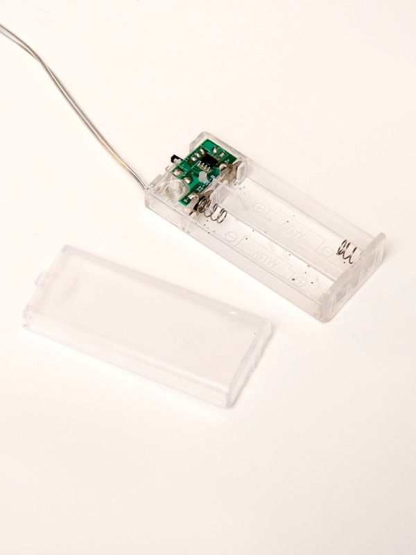 Фигура световая "Кубы золотистые", 25х20х15 см, 90 LED, батарейки ААх8 (не в компл.), свечение тёплое белое