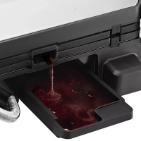 Электрогриль КТ-3675 двусторонний гриль электрический 2000Вт