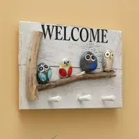 Вешалка WELCOME, 31&times;6.5&times;21 см, дерево албезия