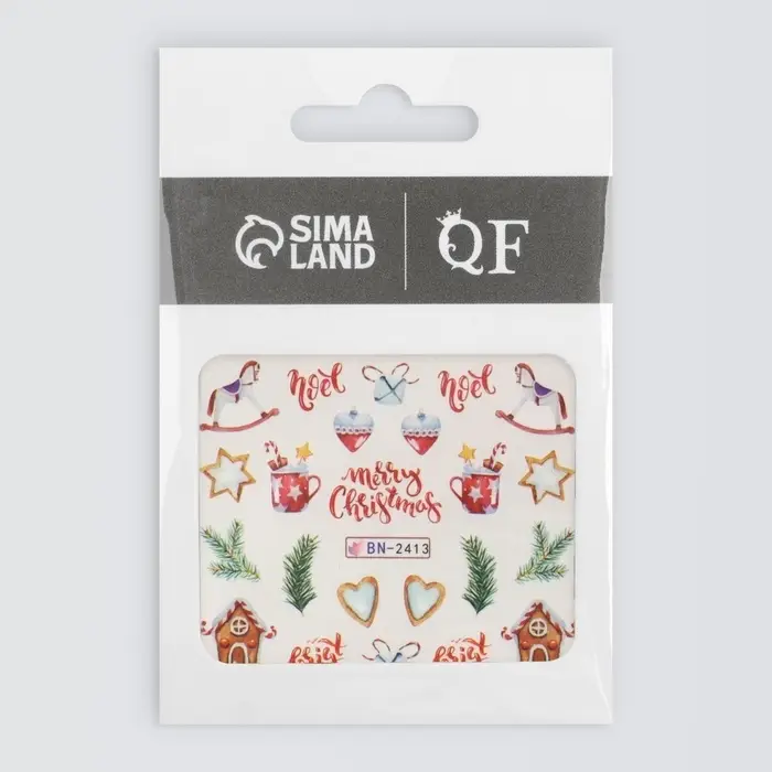 Слайдеры для ногтей &laquo;Noel&raquo;, разноцветные