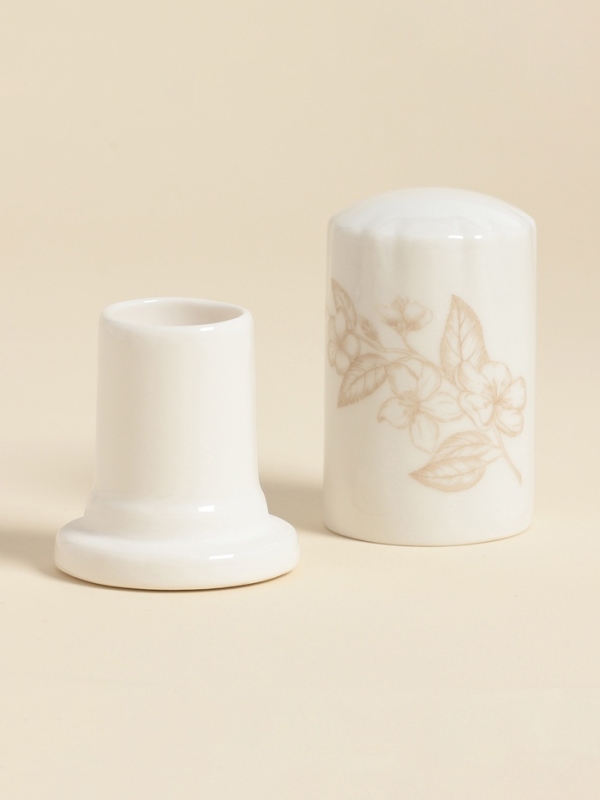 Подставка для зубочисток SL Home &laquo;Аманде&raquo; 4,2х7,5 см, фарфор, белая