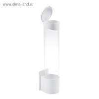 Стаканодержатель Luazon LCH-01, 70 стаканов, магнитное крепление, белый