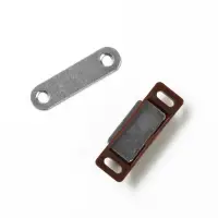 Магнит мебельный M001BR, 41&times;13, маленький, коричневый