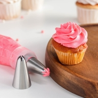 Насадка кондитерская KONFINETTA &laquo;Закрытая звезда&raquo;, d=3 см, выход 0,3 см, нержавеющая сталь