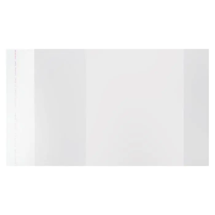 Набор обложек ПП 5 штук, 233 х 450 мм, 80 мкм, для учебников старших классов, с клеевым краем, универсальные