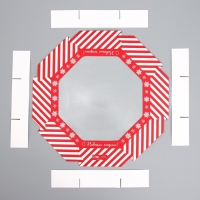 Коробка складная &laquo;С Новым годом!&raquo;, 29 х 29 х 5 см, Новый год