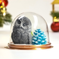 Фигурное мыло - набор "Сова, елка, шишка" 120гр