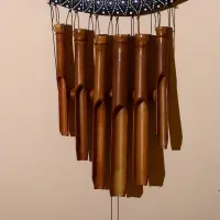 Музыка ветра "Око" бамбук 40х5х110 см