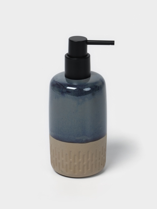 Набор для ванной "Софт" 2 предмета (дозатор для мыла, стакан)