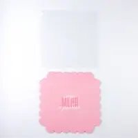 Коробка для печенья, кондитерская упаковка с пластиковой крышкой, &laquo;Съешь меня и улыбнись&raquo;, 21 х 21 х 3 см