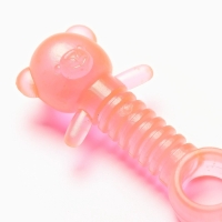 Игрушка для собак жевательная светящаяся в темноте &laquo;Медвежонок&raquo;, 9 х 4.5 см