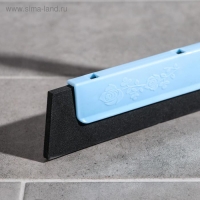 Водосгон для пола Доляна, черенок из нержавеющей стали 90 см, рабочая часть 34&times;2,5 см