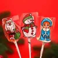 Карамель леденцовая новогодняя "Микс №1", 17 г