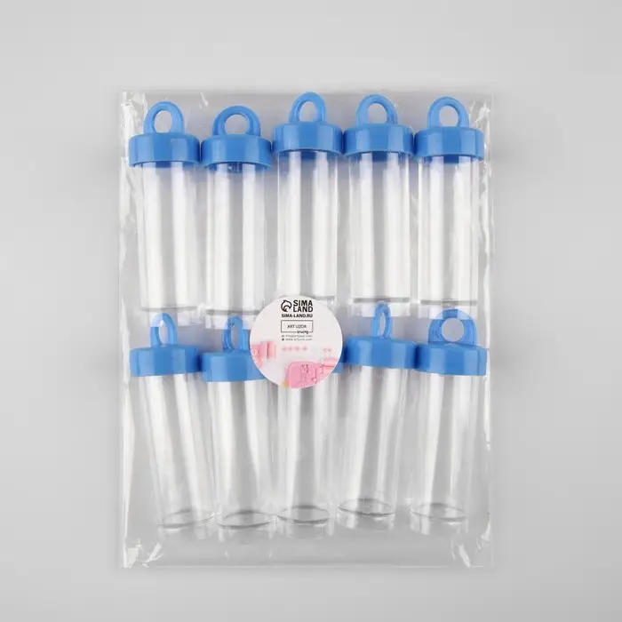 Игольница, 8&times;2.5&times;2.5 см, прозрачная, МИКС