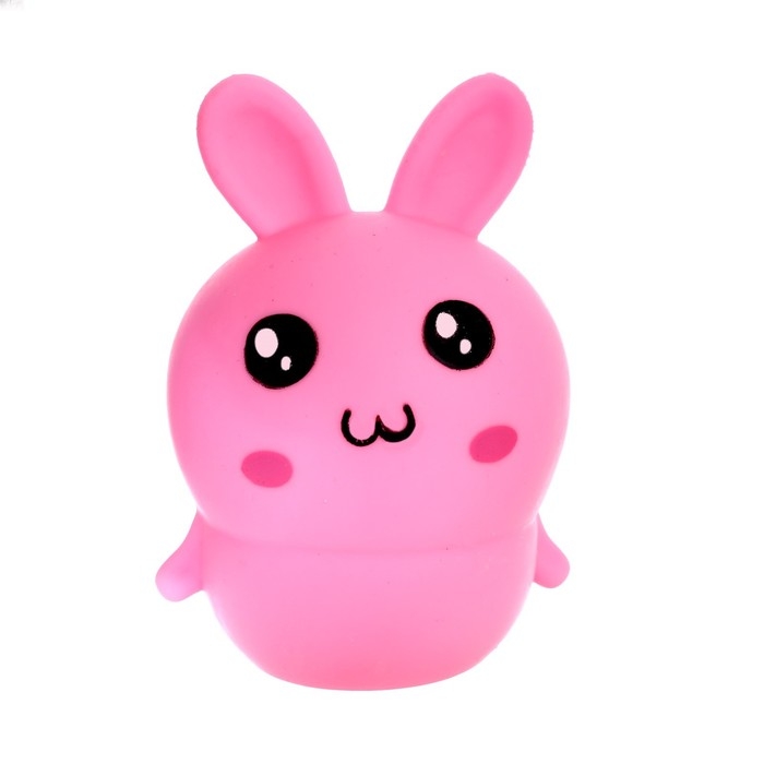 Мялка &laquo;Зайка&raquo; с пастой, цвета МИКС