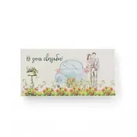 Конверт для денег &laquo;В День Свадьбы!&raquo;, глиттер, 8&times;16.5 см