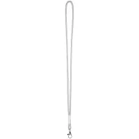 Шнурок для бейджа Tube Metal, серый