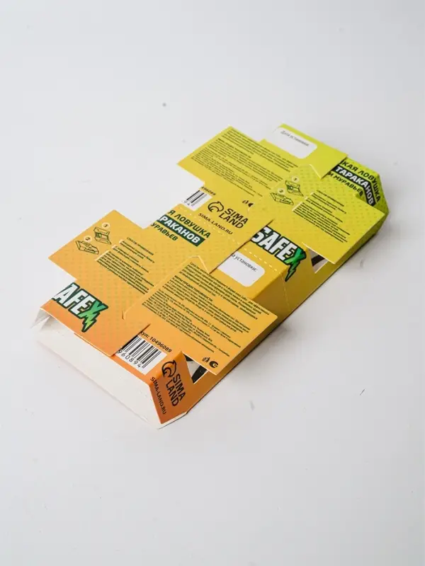 Средство от тараканов SAFEX, клеевая ловушка-домик, двойная, 1 шт.