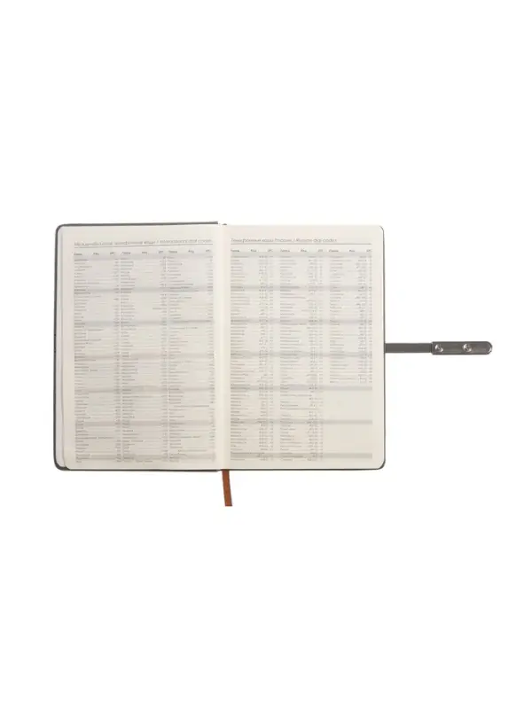 Ежедневник недатированный формат А5, с хлястиком, 112л, линия, пвх, Узор Серый