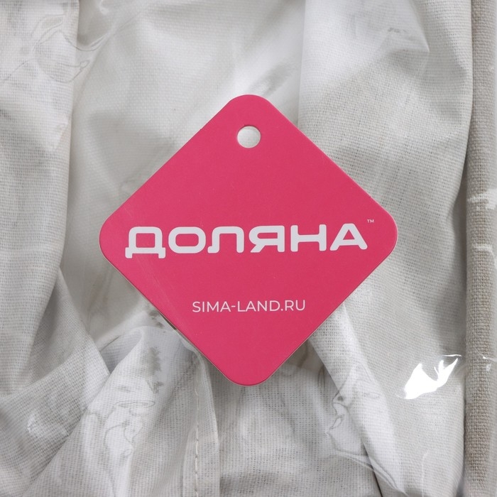 Корзина для хранения с ручками Доляна &laquo;Мрамор&raquo;, 28&times;16&times;16 см, серая