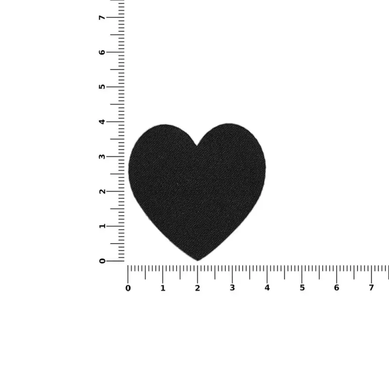 Наклейка тканевая Lunga Сor, M, черная Наклейка тканевая Lunga Сor, M, черная