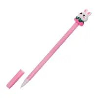 Ручка - прикол гелевая &laquo;Зверушки&raquo;, синий стержень, МИКС