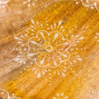 Блюдо "Звезда" дерево манго 15х15х3 см