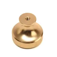 Ручка-кнопка CAPPIO PK323, d=30 мм, цвет золото