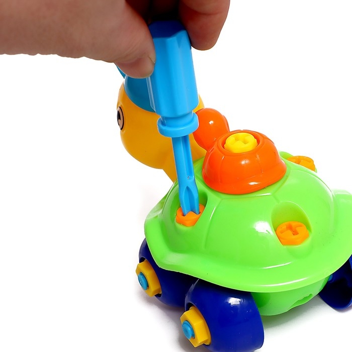 Конструктор винтовой &laquo;Черепашка&raquo;, 25 деталей