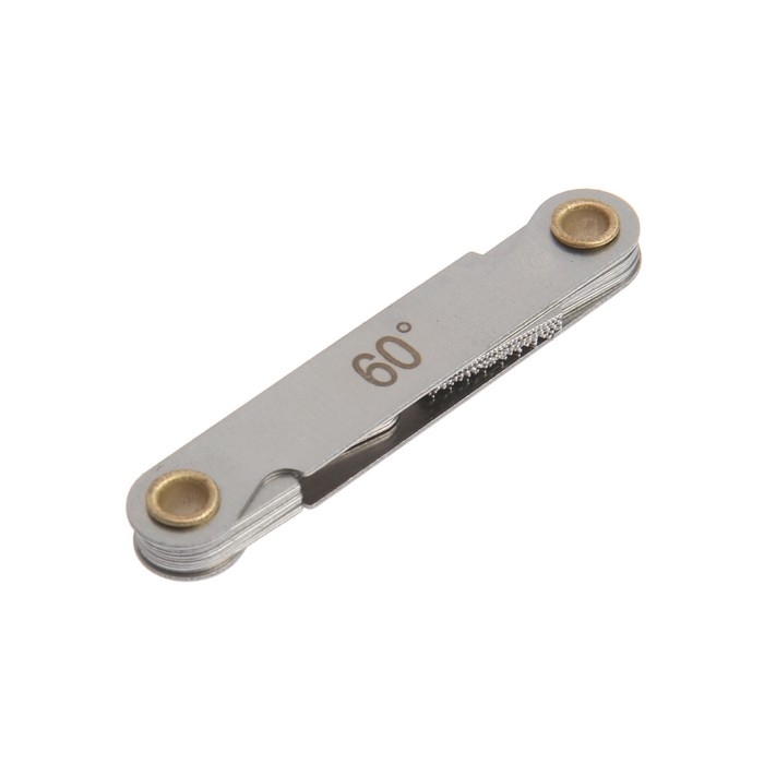 Резьбомер ТУНДРА, метрическая резьба, 0.5 - 7 мм