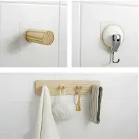 Двусторонние самоклеящиеся держатели ТУНДРА, 33.5&times;33.5 мм, прозрачные, 4 шт.