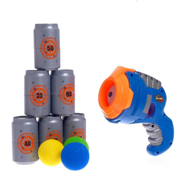 Игровой набор &laquo;Стрельба по баночкам&raquo;