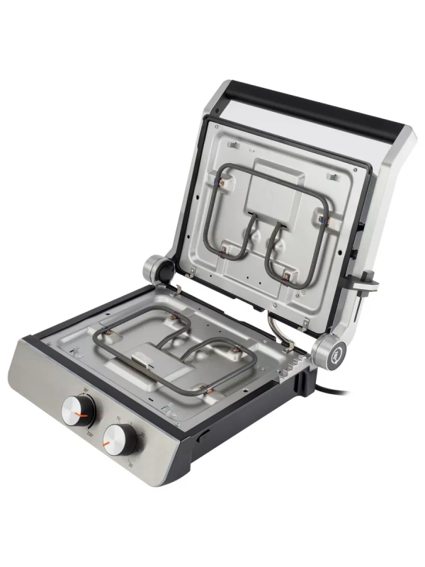 Электрогриль HYG-5047 2200Вт серебристый