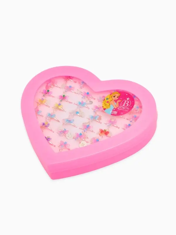 Кольцо &laquo;Выбражулька&raquo; стрекоза с подвеской, МИКС, безразмерное (фас. 36 шт.)