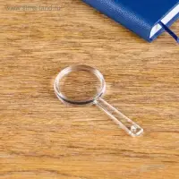 Лупа с прозрачным корпусом 3х, d=4см