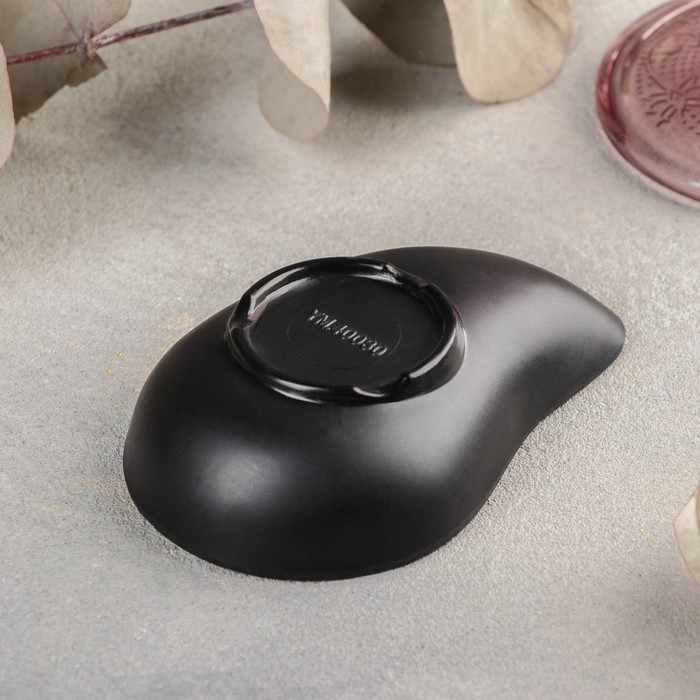 Соусник &laquo;Чёрный Восток&raquo;, 10&times;6,6&times;2,5 см, цвет чёрный