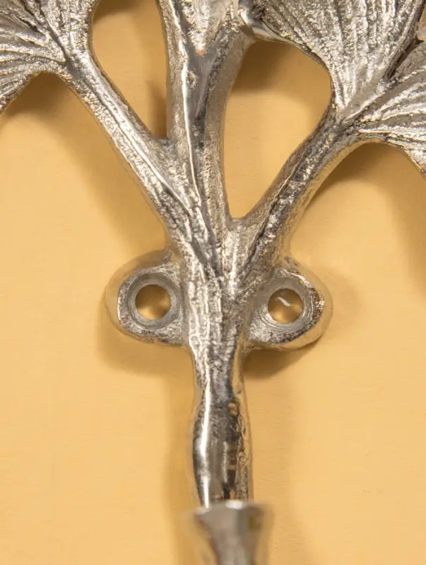 Крючок настенный &laquo;Лепестки&raquo;, 19.5&times;11&times;6 см, алюминий