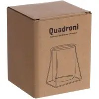Стакан с двойными стенками Quadroni