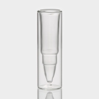 Набор стопок - шотов стеклянных с двойными стенками Magistro &laquo;Пуля&raquo;, 30 мл, 3,5&times;11 см, 6 шт