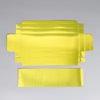 Коробка кондитерская для муссовых пирожных &laquo;Жёлтая&raquo;, 27 х 8.6 х 6.5 см