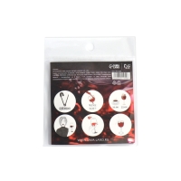 Зеркало карманное &laquo;WINE NOT&raquo;, d = 7,5 см, рисунок МИКС