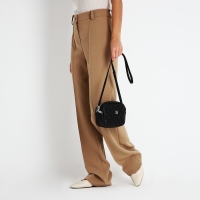 Сумка кросс-боди на молнии, цвет чёрный