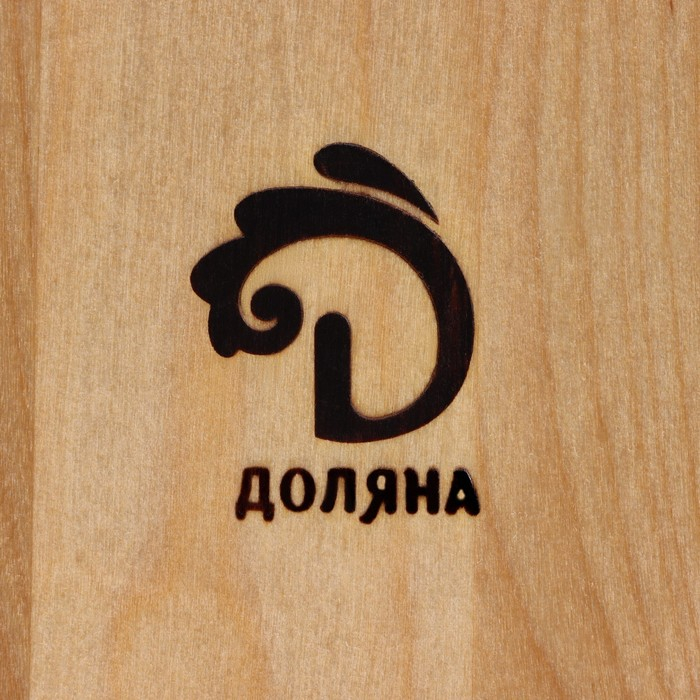 Доска для сыра Доляна &laquo;Для подачи&raquo;, 24&times;15&times;1,8 см, массив берёзы