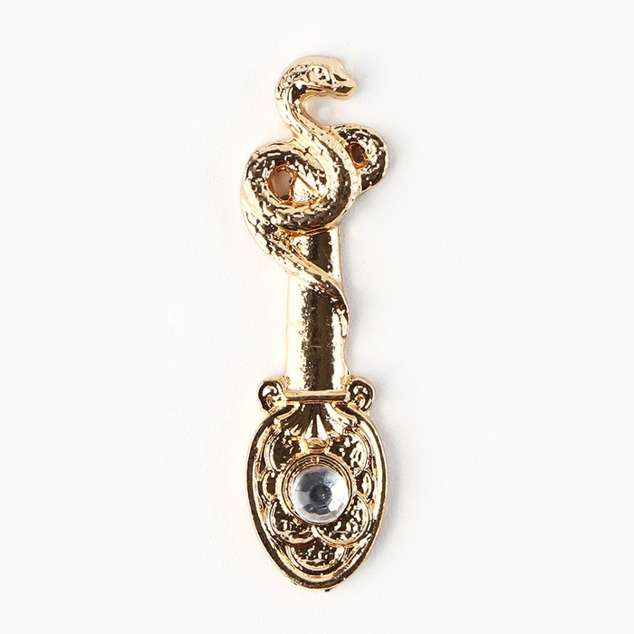 Ложка-загребушка c каменем новогодняя &laquo;Богатого Нового года&raquo; на Новый год, 7 х 7 см